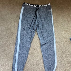 Grey and white Victoria secret sweats